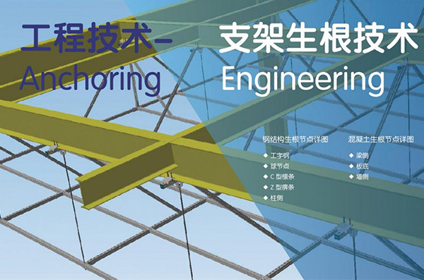 支吊架生根系统方案